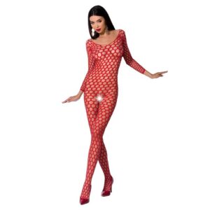 WOMAN BS077 BODYSTOCKING ONE SIZE RED