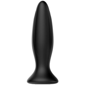 RECHARGEABLE BLACK VIBRATOR ANAL PLUG