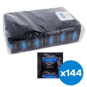 CONDOMS EXTRA 144 UNITS