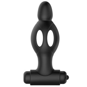 SILICONE ANAL PLUG WITH VIBRATION