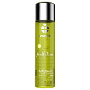 FRUITY LOVE WARMING EFFECT MASSAGE OIL VANILLA AND GOLD PEAR 120 ML