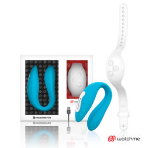 WATCHME DUAL TECHNOLOGY VIBRATOR INDIGO/SNOW