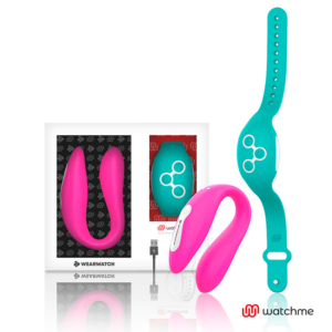 DUAL TECHNOLOGY WATCHME VIBRATOR FUCHSIA / SEAWATER