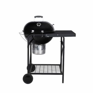 Anton Oliver Fire 57 cm emailitud söegrill külglauaga