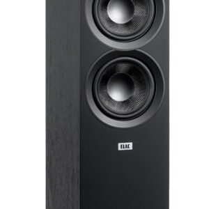 ELAC Debut 3.0 F5.3 lattiakaiutinpari, musta