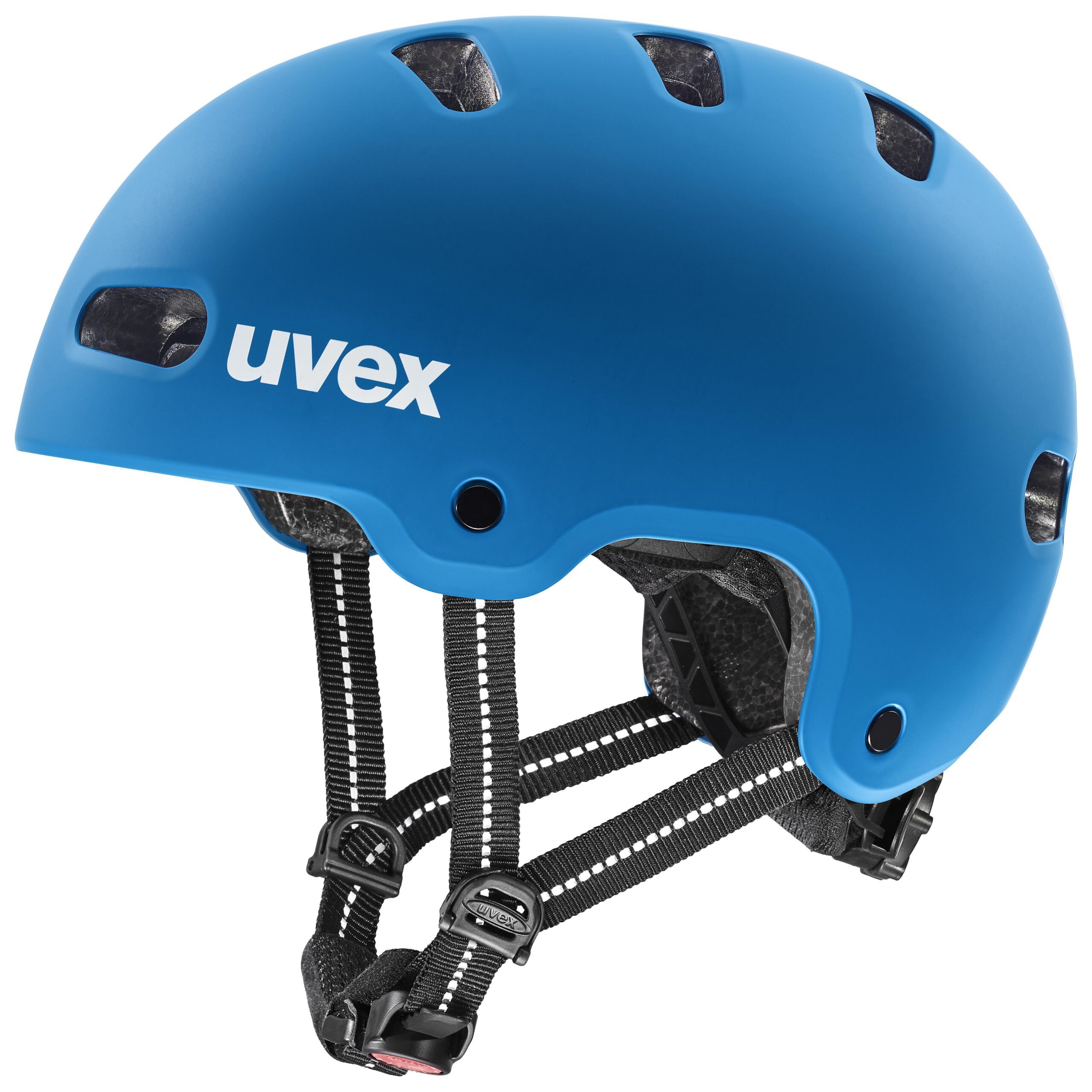 Uvex Kid 4 jalgrattakiiver, 51–55 cm, matt sinine