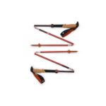 Black Diamond Pursuit Carbon FLZ teleskoopkepid 125 cm, punane