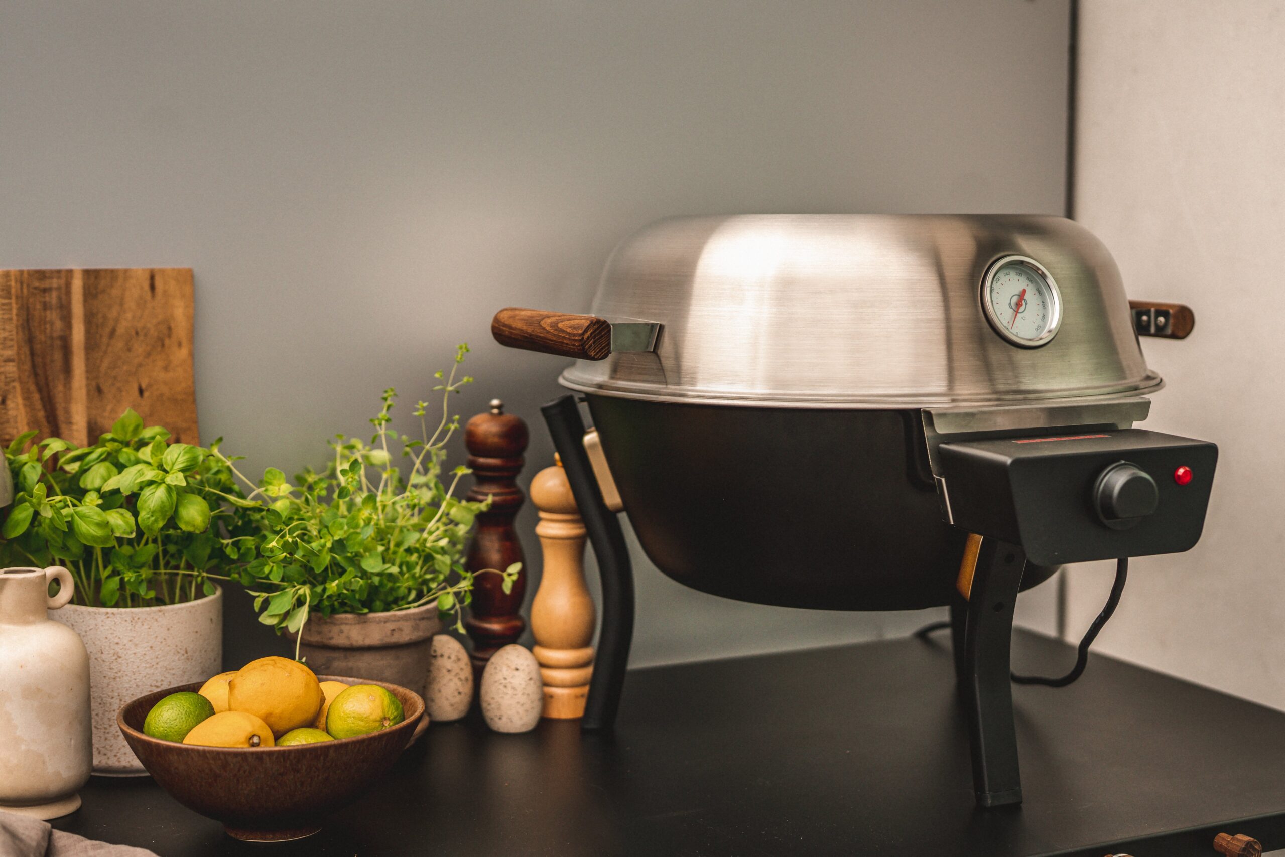 Muurikka elektrigrill madalate jalgadega, 48 cm - Image 2