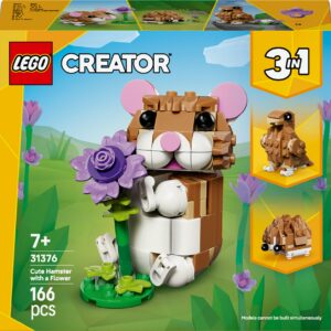 LEGO Creator 31376 Võluv hamster ja lill 3in1
