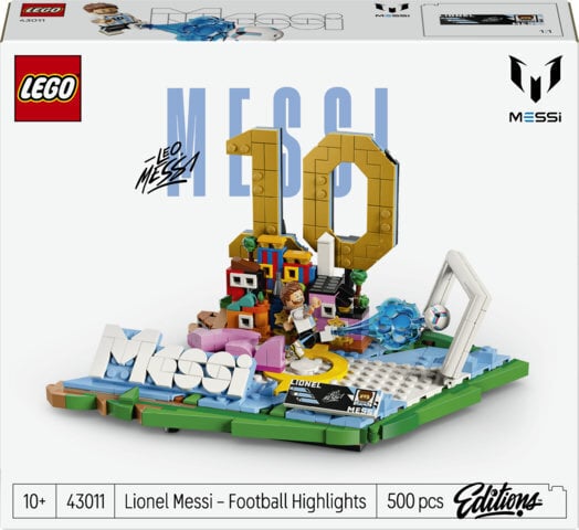 LEGO Editions 43011 Lionel Messi - Jalgpallitähe hetked