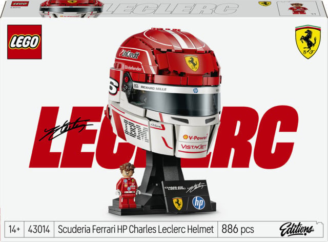 LEGO Editions 43014 Scuderia Ferrari HP kiiver - Charles Leclerc