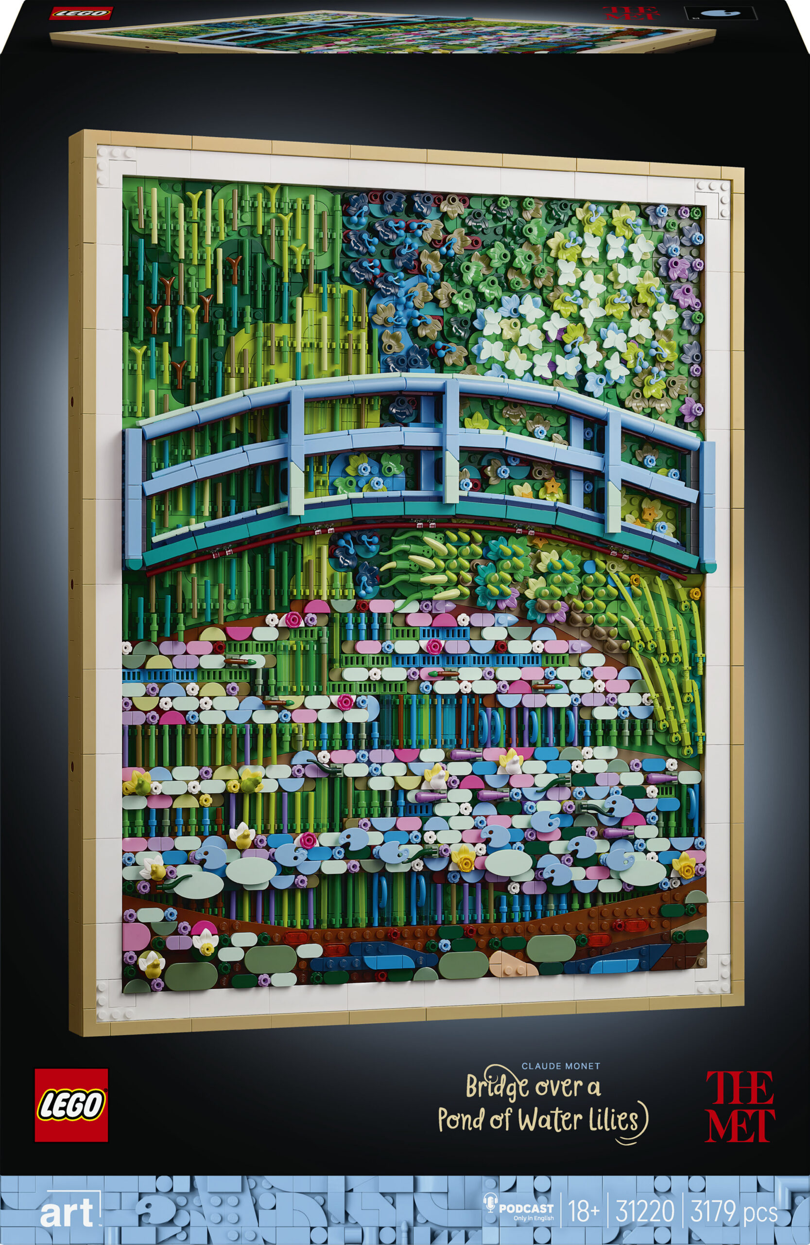 LEGO Art 31220 Claude Monet - Vesiroositiik