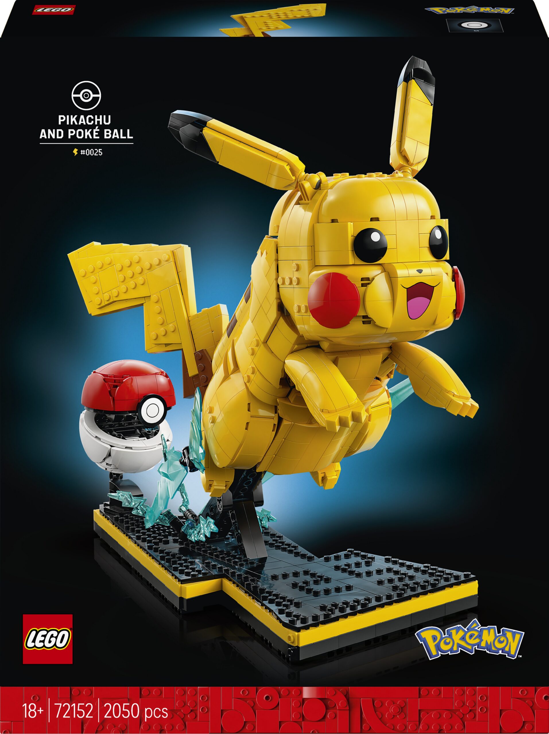 2_1018382-4356x5830-1.jpg LEGO Pokémon 72152 - Pikachu ja Poké Ball - Pilt 1
