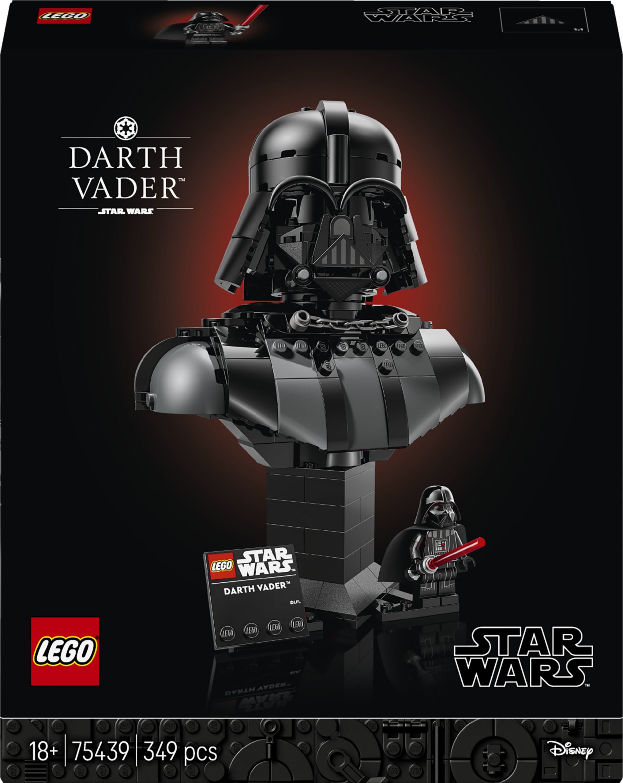 LEGO Star Wars 75439 - Darth Vaderi büst