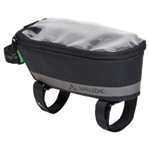 Vaude Top Tube Phone Bag, pyörän laukku puhelimelle ja tarvikkeille, musta