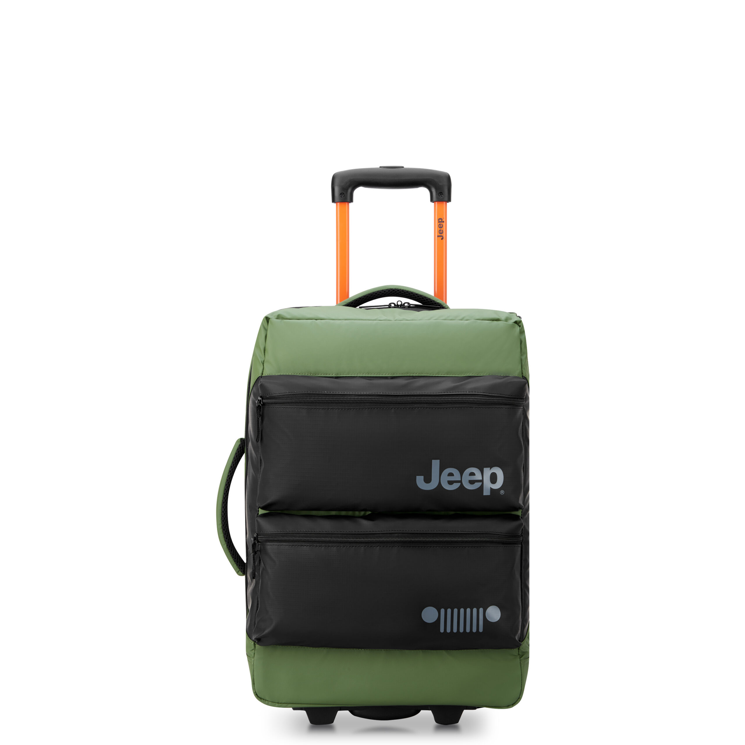 Delsey Jeep JS006B Trolley Duffle kohver, 55 cm, roheline