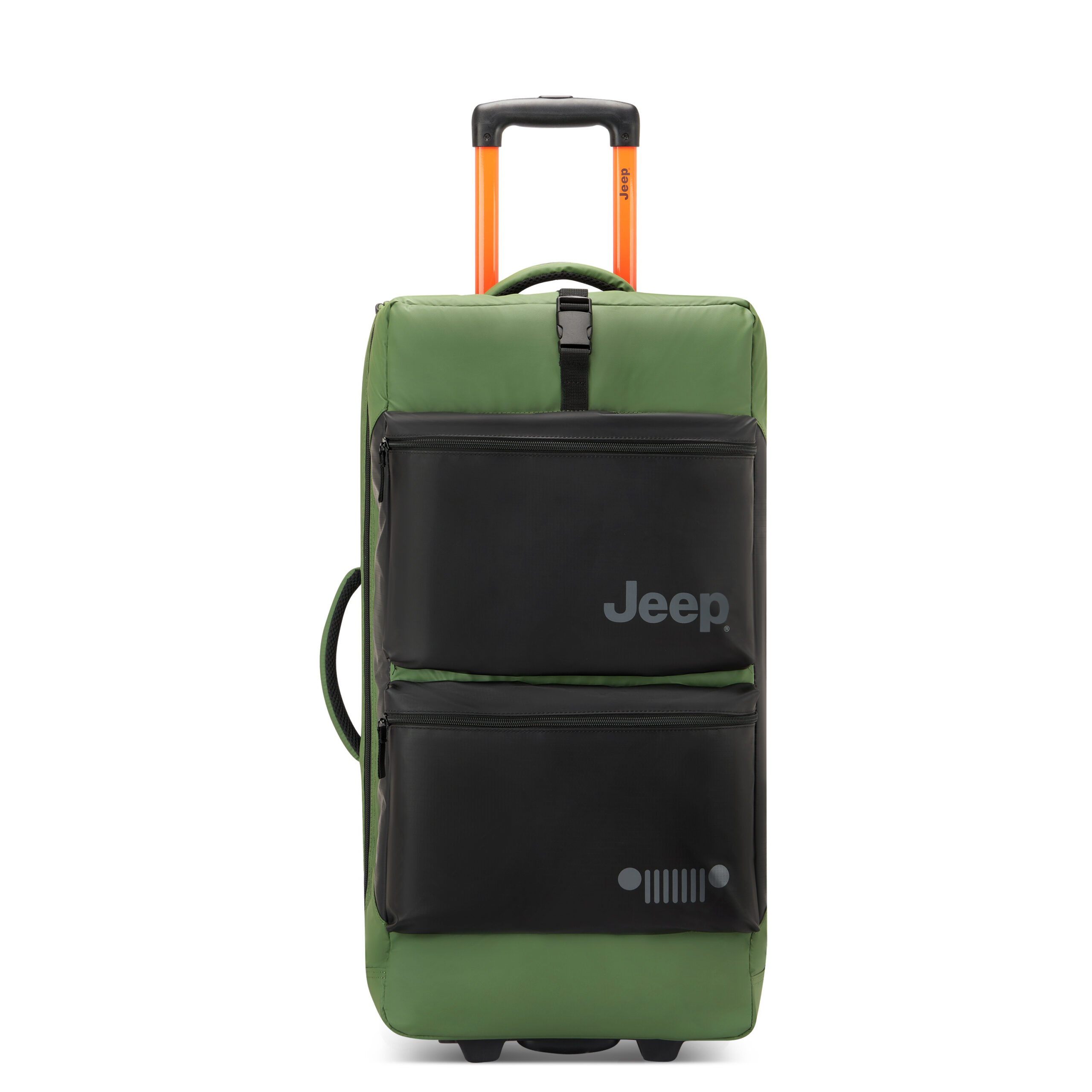 Delsey Jeep JS006B Trolley Duffle kohver, 73 cm, roheline