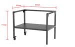 Cozze G-900 Combo Plancha ja infrapuna gaasigrilli alus/laud - Pilt 3