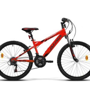 Atala Invader 24" polkupyörä, 18-vaihteinen, punainen/musta