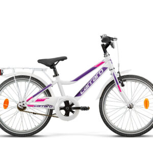 Carraro Zaphira 20" polkupyörä, 3-vaihteinen, valkoinen