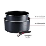 Tefal Ingenio So Light keedupottide komplekt, 3-osaline, hall - Pilt 3