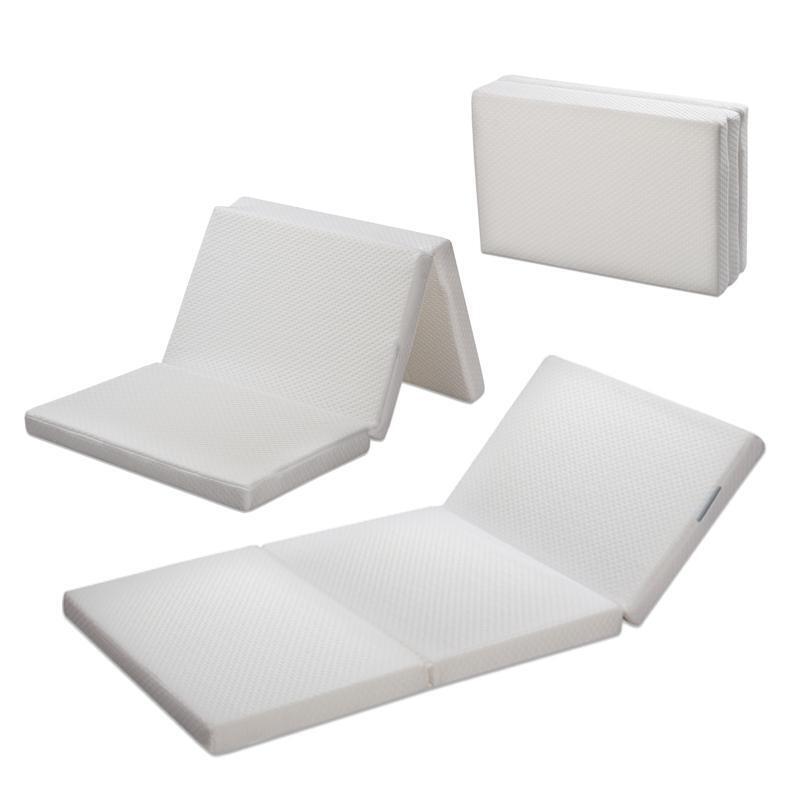 TinyNord taitettava matkapatja, 120x60 cm, valkoinen