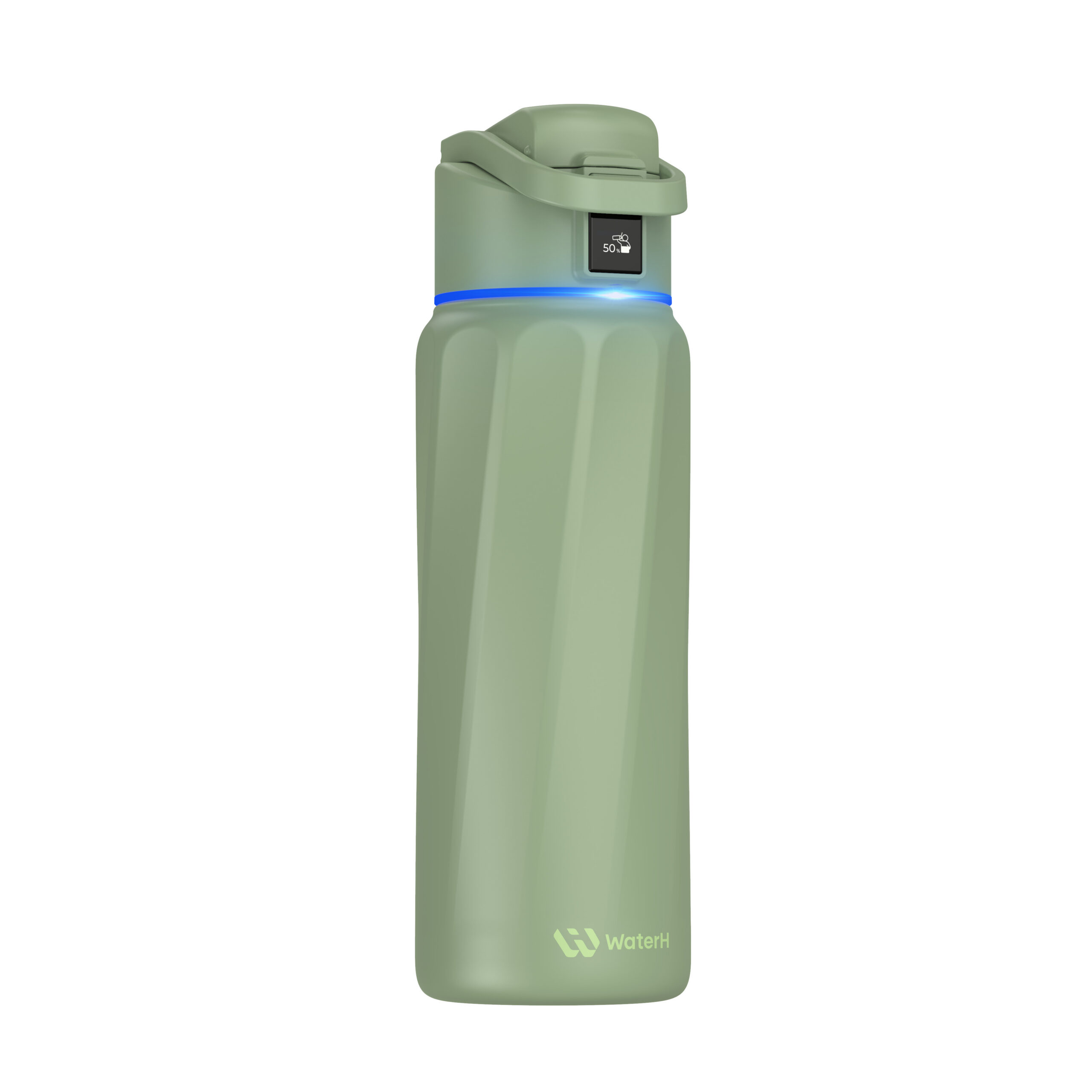 WaterH BOOST Chug Lid älyjuomapullo, 946 ml, Mint Green