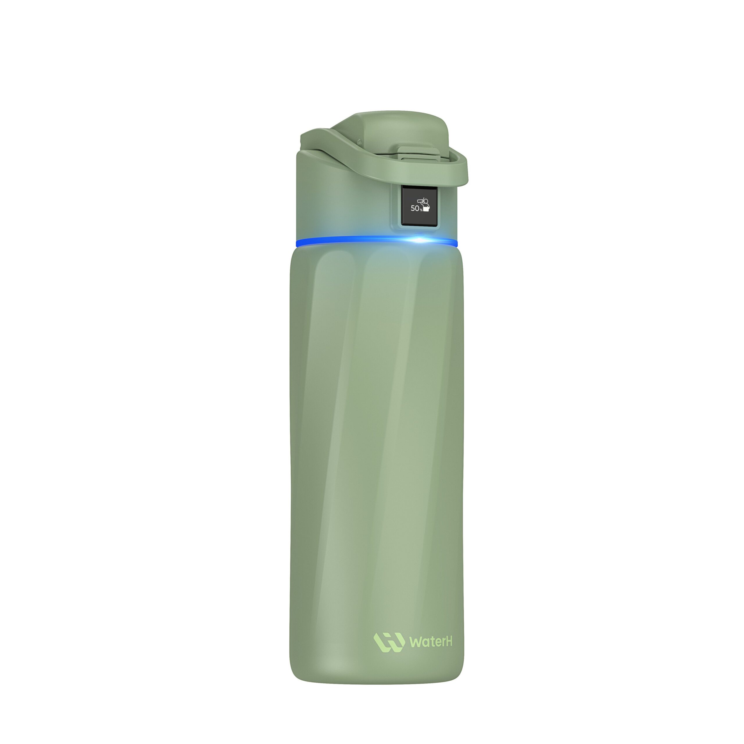 WaterH BOOST Chug Lid älyjuomapullo, 710 ml, Mint Green