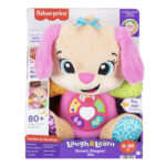 Fisher-Price Laugh & Learn kutsikapehme mänguasi, roosa - Pilt 3