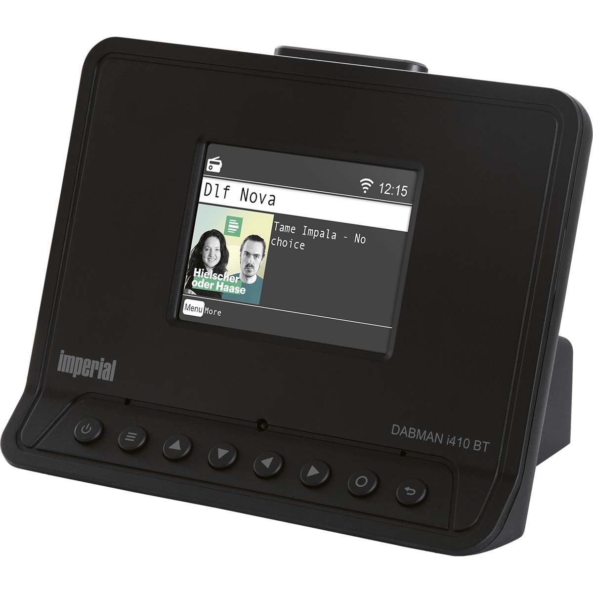 Imperial DABMAN i430BK hübriidraadio Bluetooth-funktsiooniga