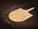 Witt Pizza Wood Pizza Peel puidust pitsakoor, 14" - Pilt 5