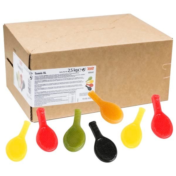 Toms Tennis XL puuviljaveinikommi lahtised kommisegud, 2,5 kg