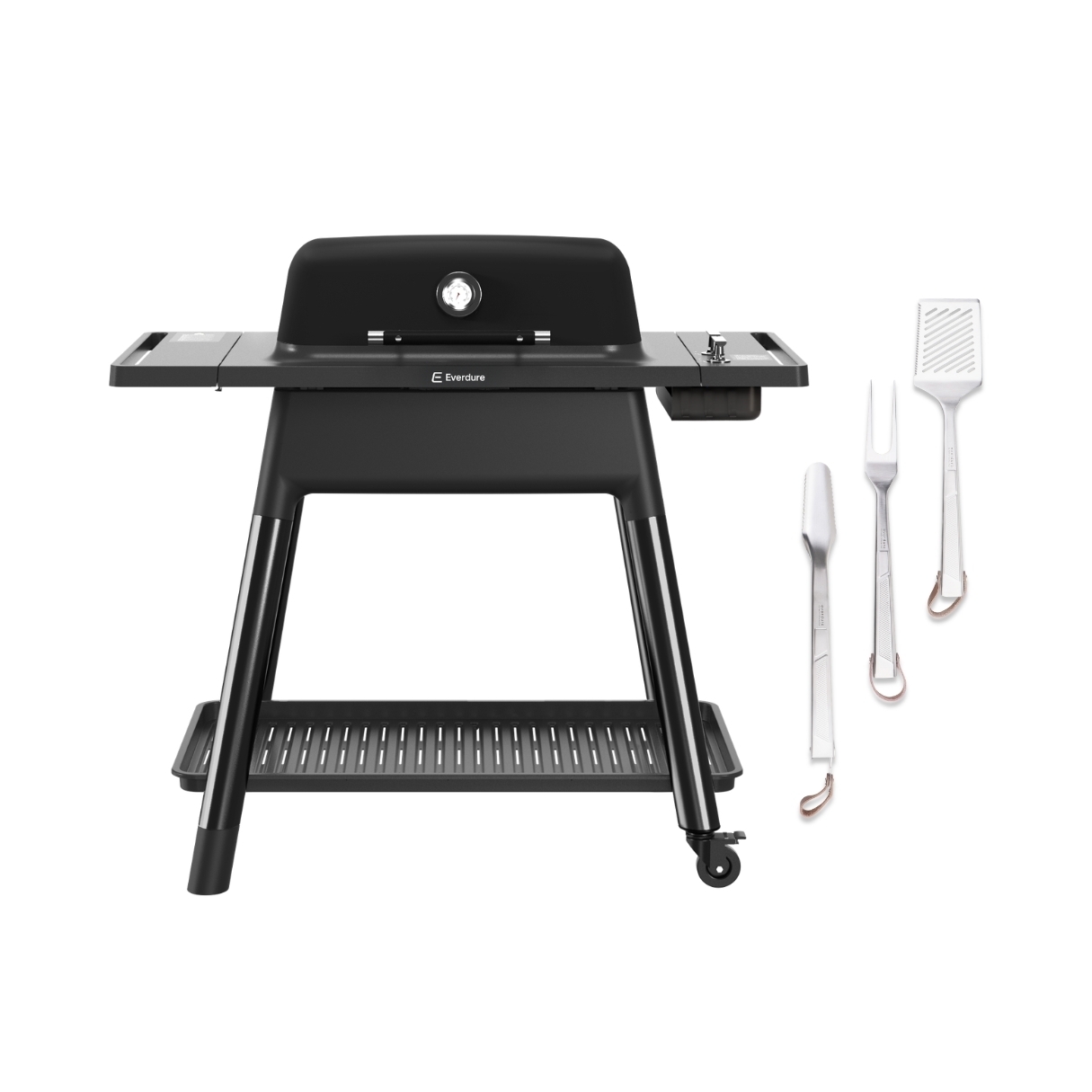 Everdure Force Gen III kaasugrilli, musta, sis. grillausvälinesetin