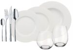 Villeroy & Boch Wonderful World White 4 Friends sööginõude komplekt, 36 osa - Pilt 3