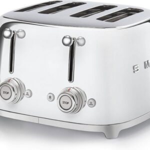 Smeg TSF03SSEU nelja viilu röster, kroom