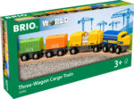 BRIO World 33982 - Kaubarong ja 3 vagunit - Pilt 4