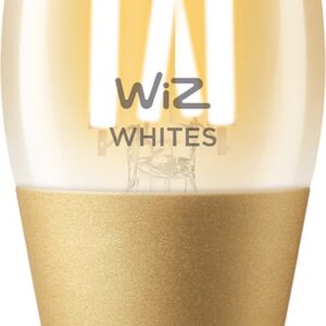 WiZ nutikas pirn, E14, merevaigukollane klaas, reguleeritav valge - valged valgusvarjud, Wi-Fi, 2000-5000 K, 370 lm