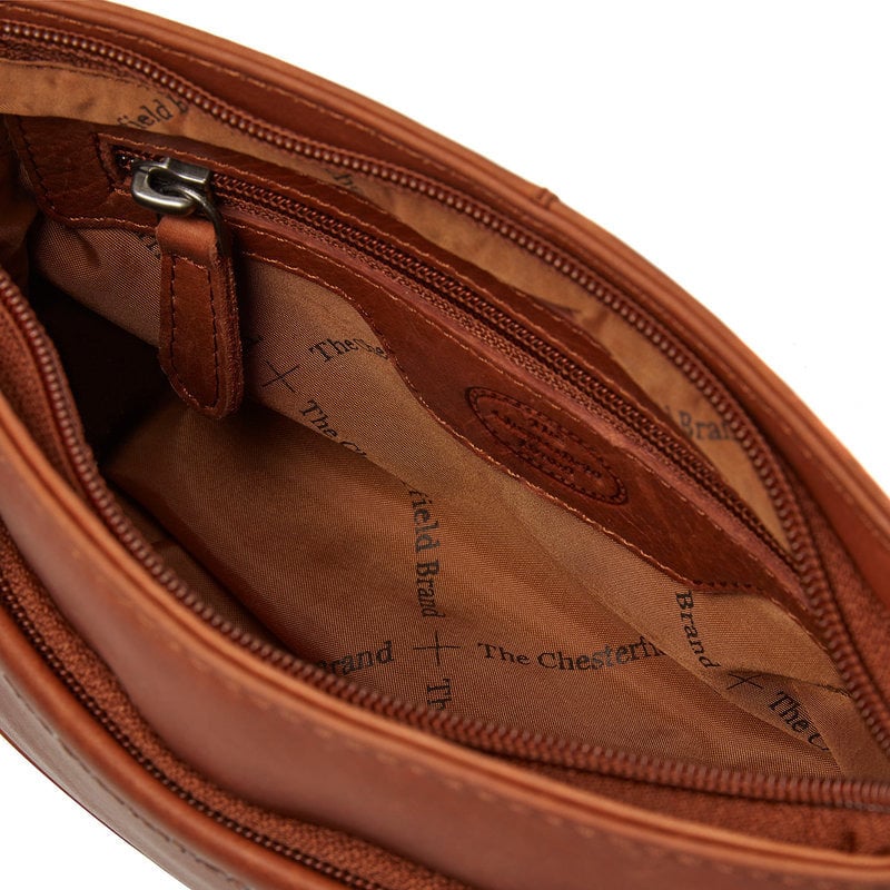 The Chesterfield Brand Salerno õlakott, konjakivärvi - Image 3