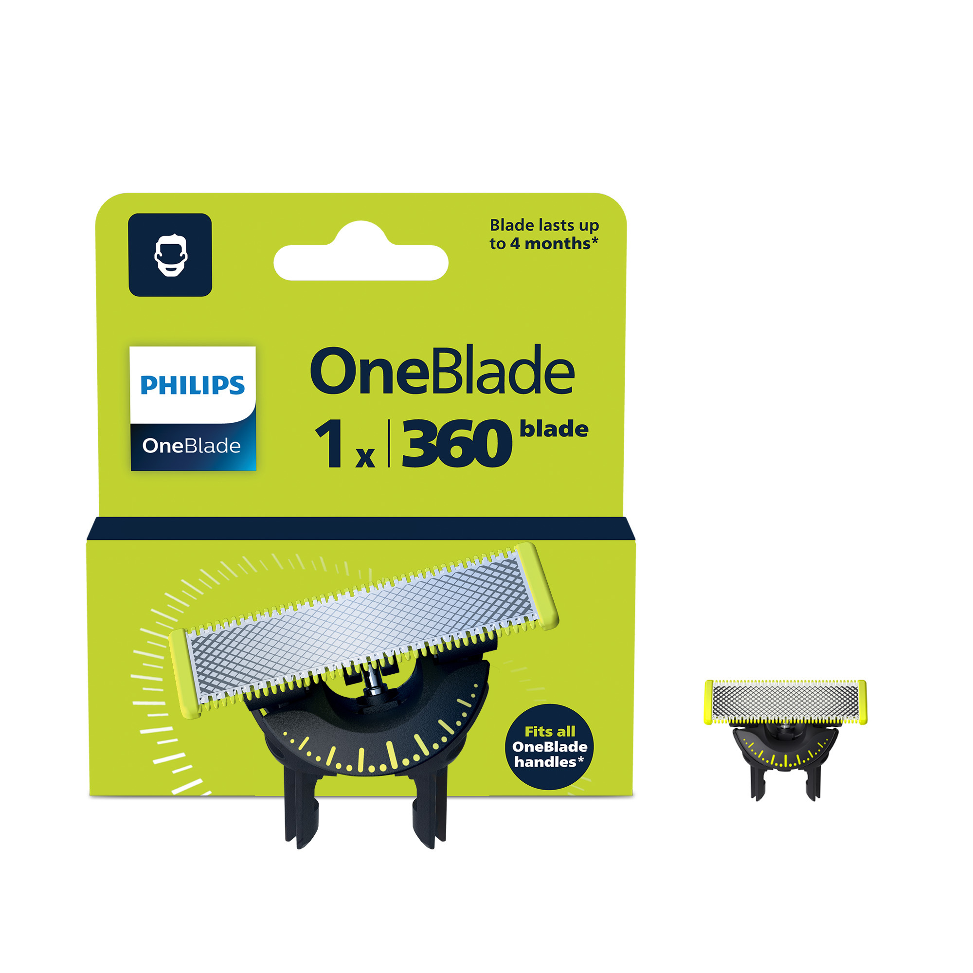 Philips QP410/50 OneBlade 360 ​​​​vahetustera, 1 tk