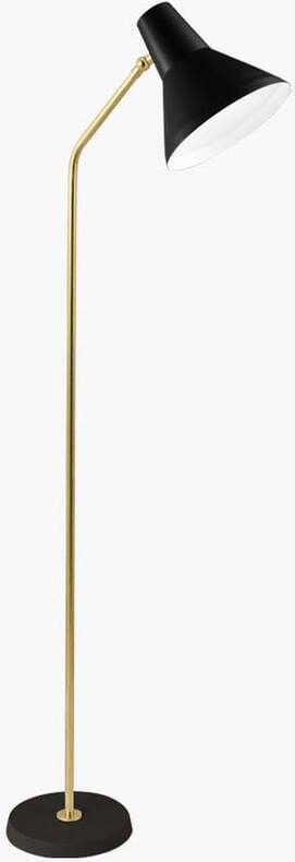 Innolux Carin põrandalamp, must/messing
