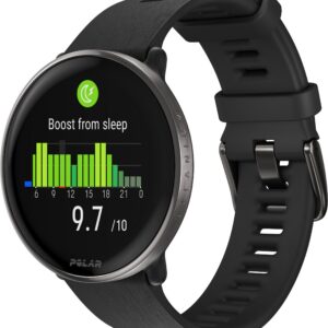 Polar Ignite 3 titaanist spordikell, must