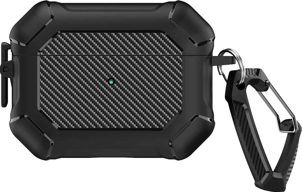 Wave Rugged kaitseümbris Apple AirPods Pro 2022 jaoks, must
