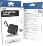 Wave Rugged kaitseümbris Apple AirPods Pro 2022 jaoks, must - Pilt 2