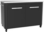 Cozze Outdoor Kitchen - väliköök/laud, kahe uksega