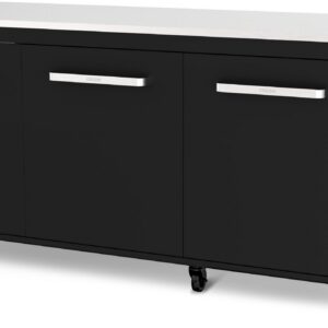 Cozze Outdoor Kitchen -ulkokeittiö / pöytä, kolmella ovella