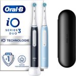 Oral-B iO Series 3s Duo elektriline hambahari, topeltraamiga, sinine/must
