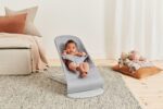 BabyBjörn Bliss Woven Bundle -sitteri + lelu, Light Grey/Googly Eyes(pastelli) - Pilt 4