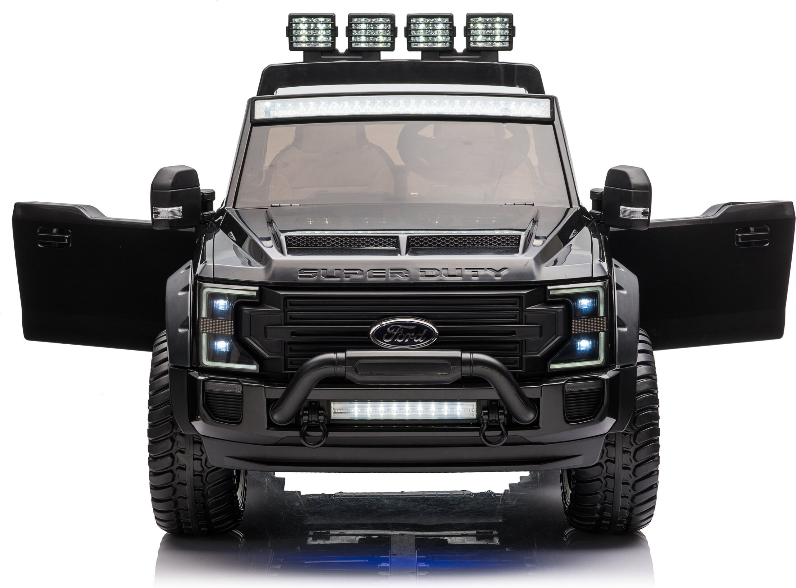 Ford Duty F450 elektriline lasteauto, must - Image 2