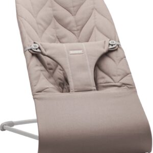 BabyBjörn Bliss kootud alus, liivahall, lehemustriga