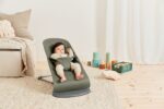 BabyBjörn Bliss Woven -sitteri, dark green - Pilt 2